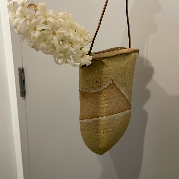 Set of hanging ceramic flower holder (or other display/mail) - Picture 7 of 12